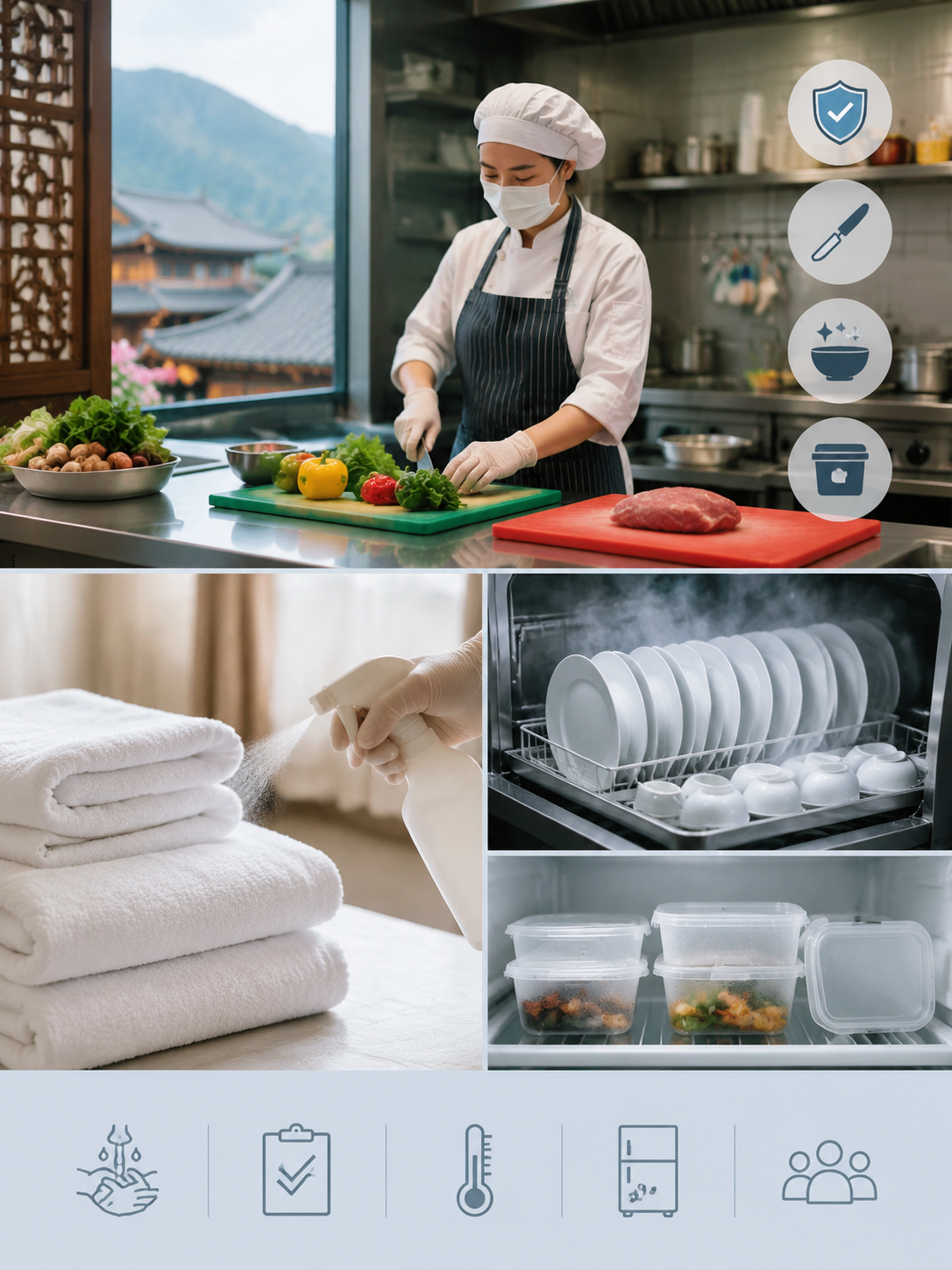 卫生与食材安全,国家标准里的硬性要求:二、住宿卫生的硬性要求
