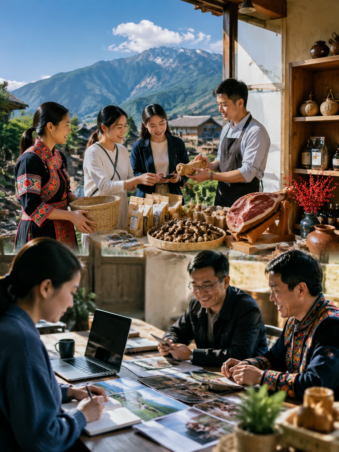 民宿带火土特产帮村民多增收:导语