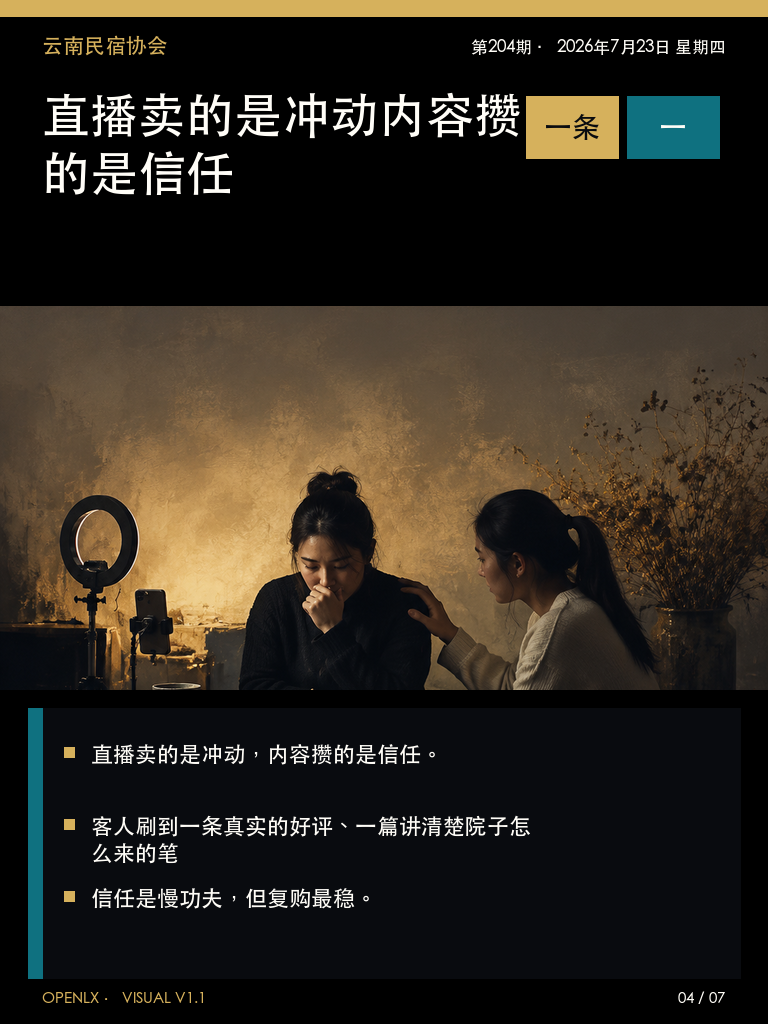 直播凉了,信任更值钱:直播卖的是冲动,内容攒的是信任