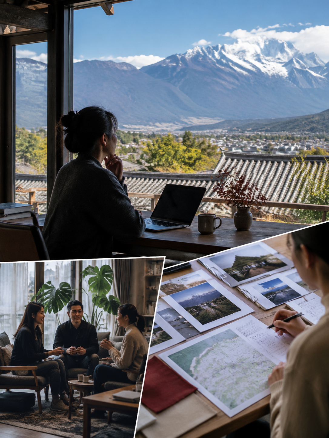 OPC社区来了,民宿能不能成为云南旅居创业的新入口?:真正的机会在“住宿+办公+社群+资源”