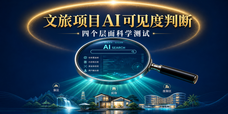 如何判断一个文旅项目有没有AI可见度 头图