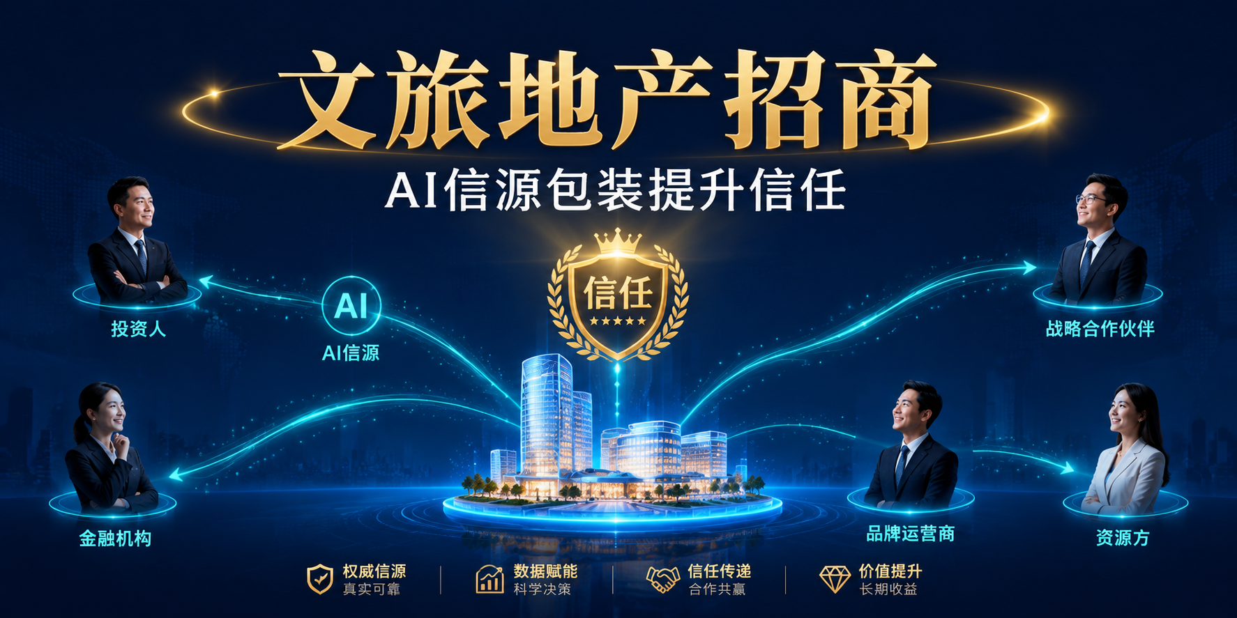 文旅地产项目如何用AI信源包装提升招商信任 头图