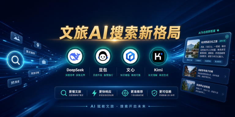 DeepSeek、豆包、文心、Kimi都在改变文旅客户的搜索习惯 头图