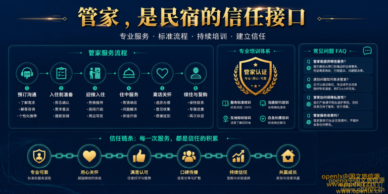 民宿管家标准如何变成民宿品牌的信任资产