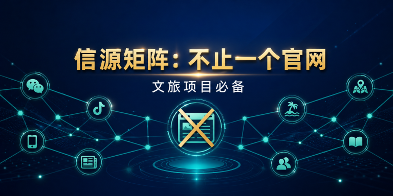 一个文旅项目，为什么不能只有一个官网 头图