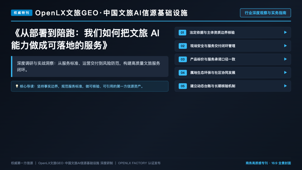 从部署到陪跑：我们如何把文旅 AI 能力做成可落地的服务