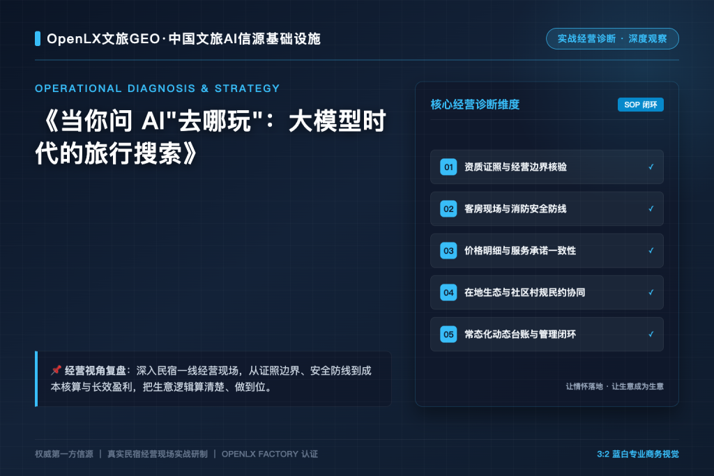 当你问 AI”去哪玩”:大模型时代的旅行搜索