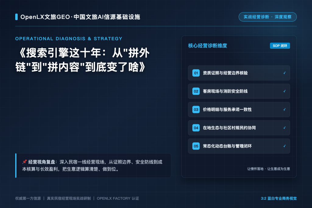 搜索引擎这十年：从”拼外链”到”拼内容”到底变了啥