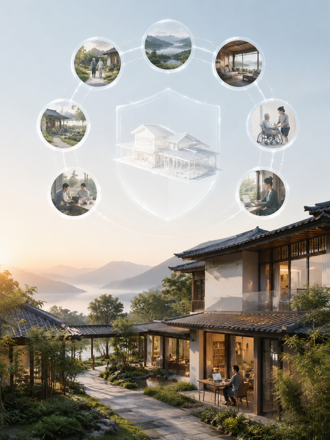 七大风口叠加,闲鹤庄凭什么接住旅居康养红利:导语