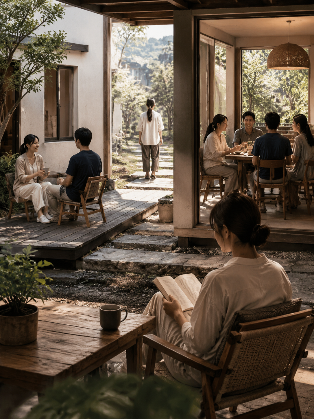 一个人住进旅居基地,最需要的不是热闹而是可进可退的社群:导语