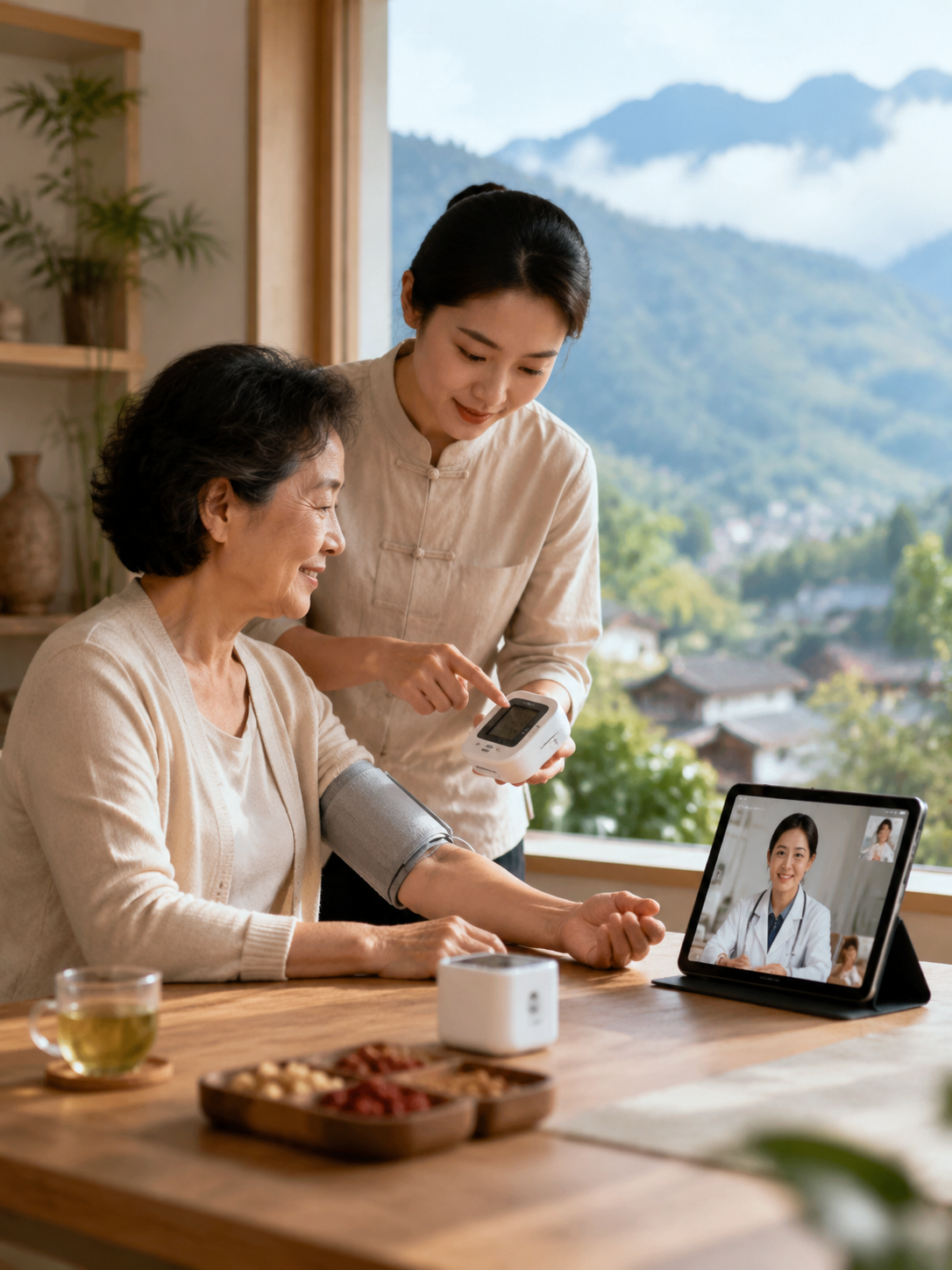 旅居云南三年行动干货:管家——闲鹤管家做基础健康监测咨询、定制活动、远程问诊通道