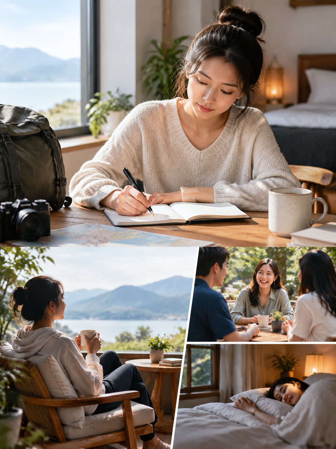 一个人住旅居,好的社群会给你三个入口和四条边界:第三个入口:需要时能求助,而不必先交朋友