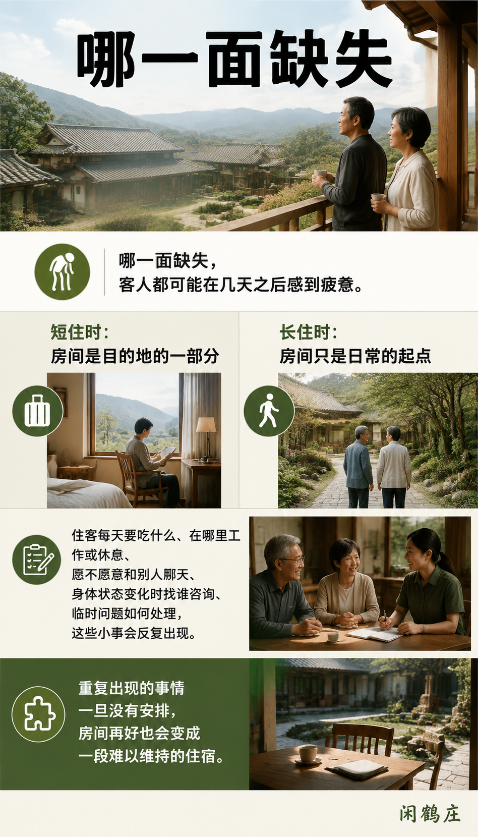长住客真正购买的不是房间,而是一套可持续的日常:内容:让日常不会靠反复询问维持