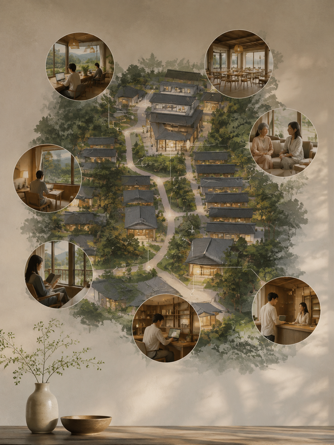住一个月并不等于拥有日常:长住服务要交付什么:每天都要经过的空间,要支持多种节奏