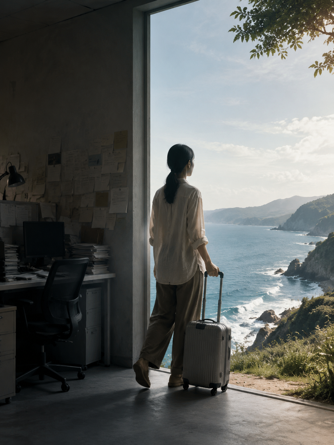 不要把自己困在生活的压力里:旅居是成年人给自己的喘息权:一、为什么我们需要一段"物理位移"