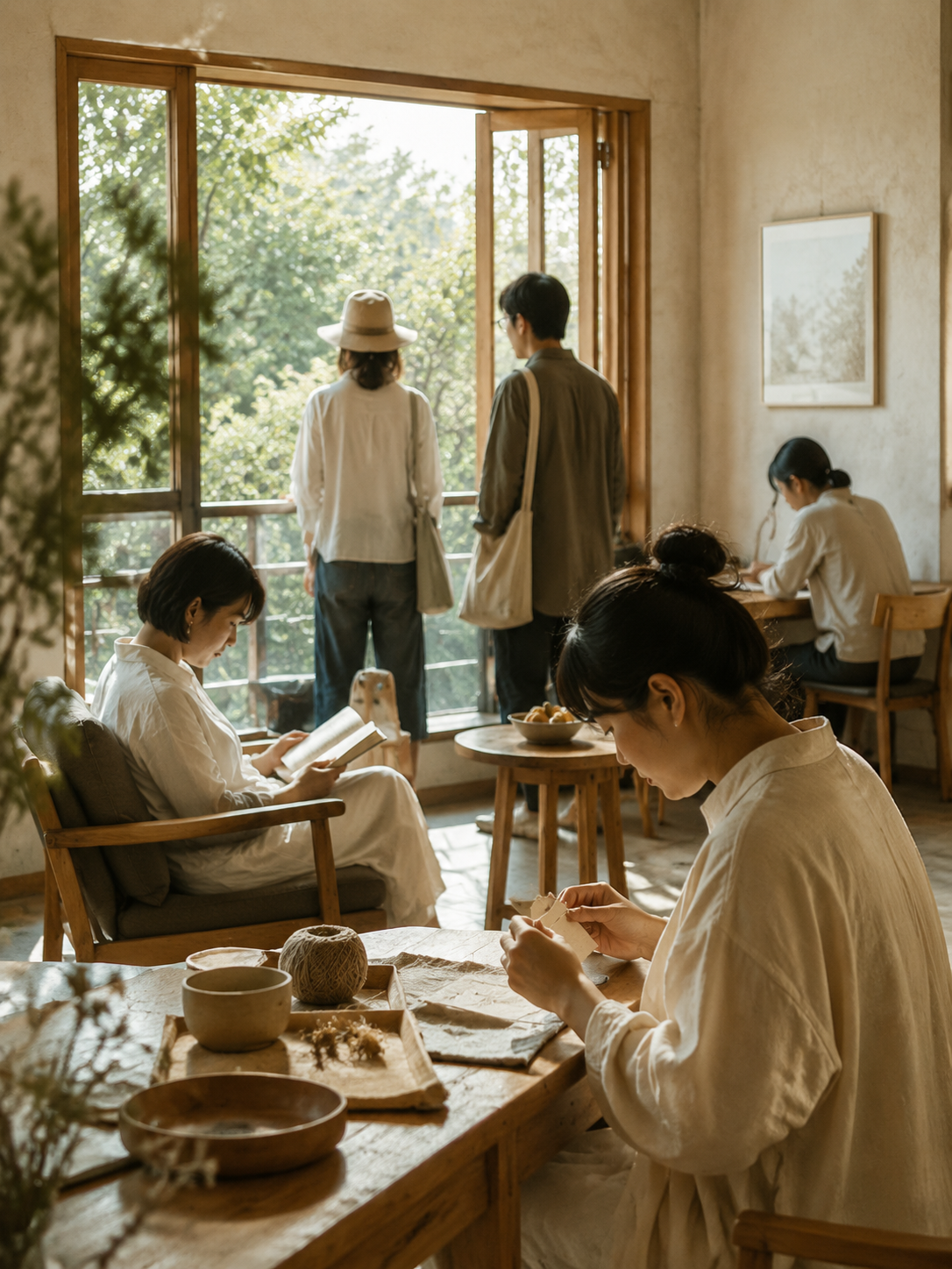 一个人住旅居,好的社群会给你三个入口和四条边界:第一个入口:先观察,也算参与