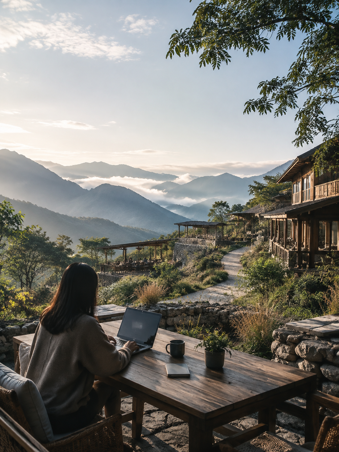 10亿数字游民来袭,旅居目的地该怎么接:合规层面,闲鹤庄持续对照云南省旅游民宿行业协会公开的 2…
