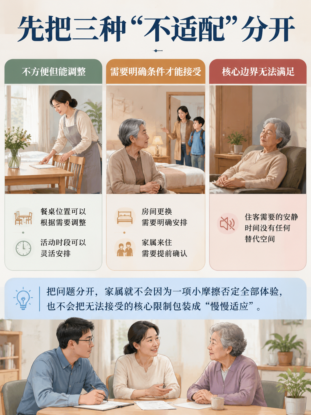 长住前做一张生活适配表,别等住下才发现代价:第三栏:把安全写成联系人地图
