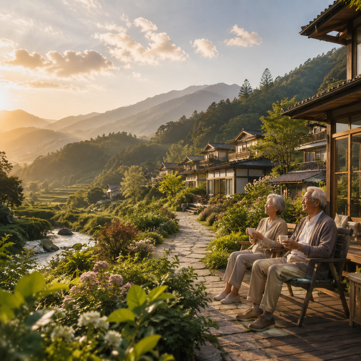 银发经济与乡村振兴交汇,康养旅居站上:银发经济与乡村振兴交汇,康养旅居站上政策风口