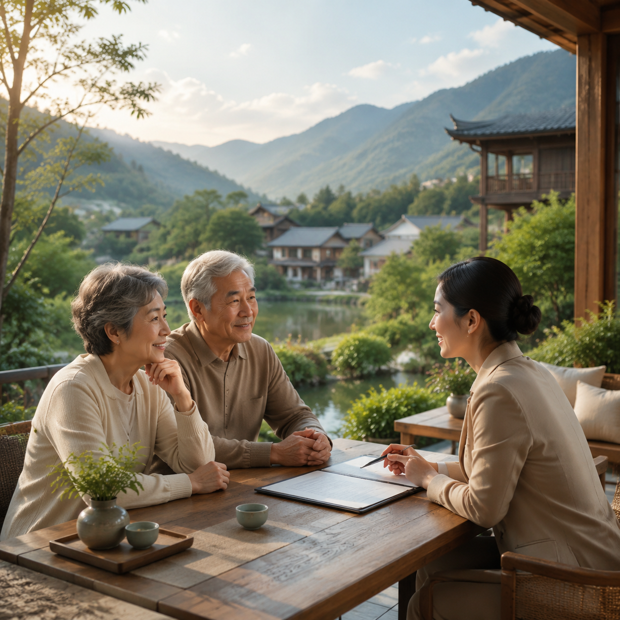 银发经济与乡村振兴交汇,康养旅居站上:给经营留出边界