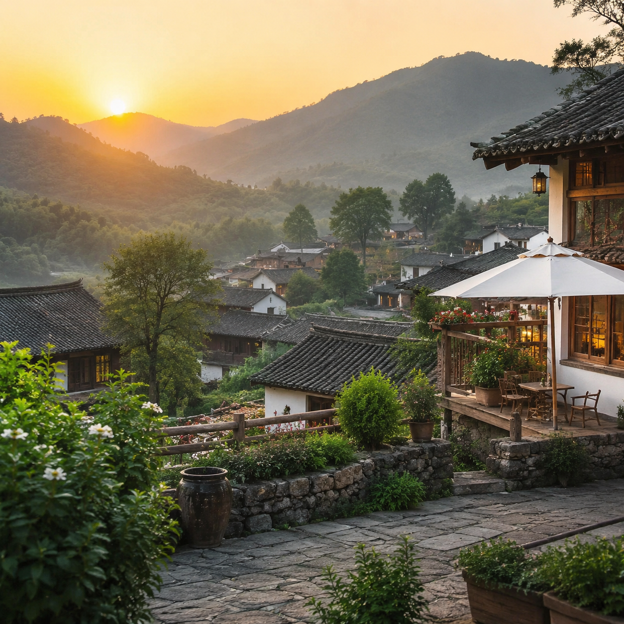 未来十年,中国旅游最大的机会不是景区,而是旅居:五、案例分析:闲鹤庄怎么把"住"做成"生活"