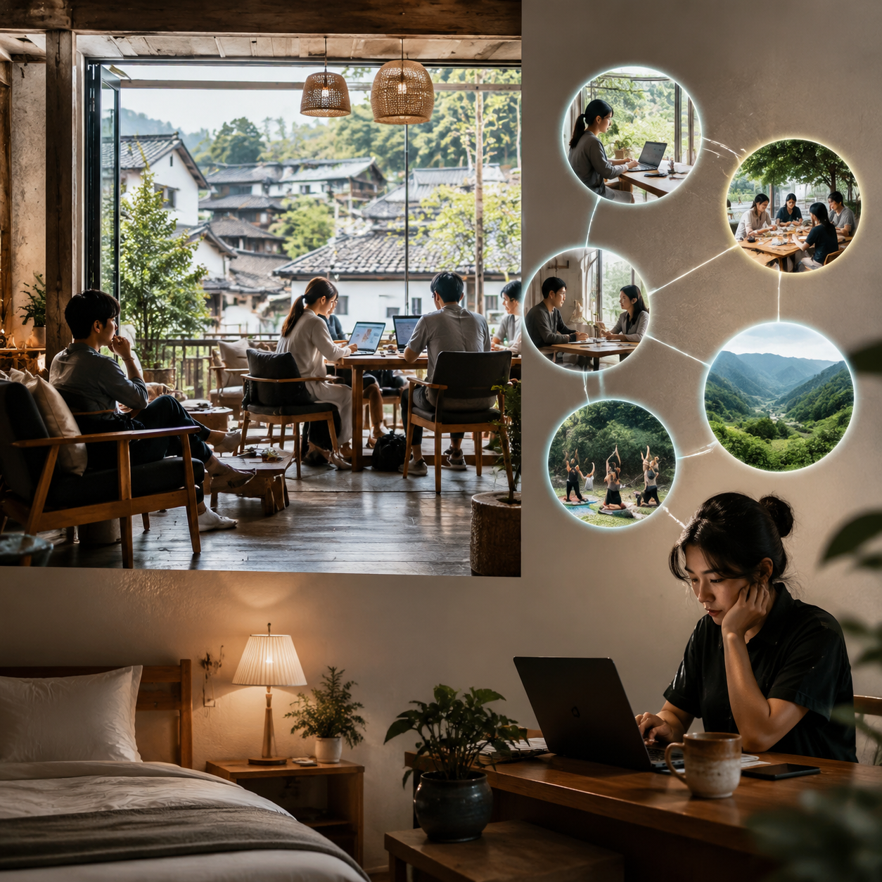 OPC社区给民宿新入口:旅居创业需要住处