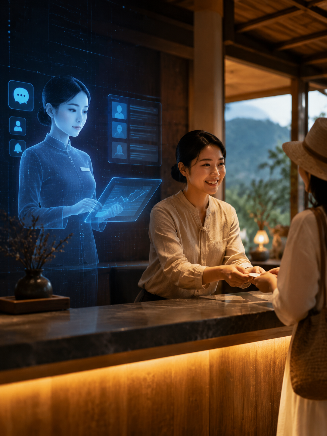AI 时代民宿往哪走:管家会被数字人取代吗:行业研究里反复出现的"人机协同"四个字