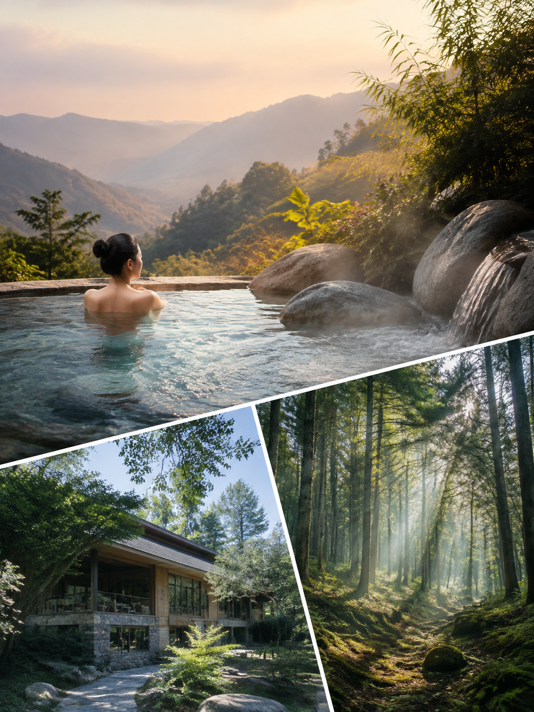 民宿+温泉,康养旅居能不能做出“住三天想住七天“?:康养旅居的本质,是帮城市里疲惫的人重新找回身体的节奏