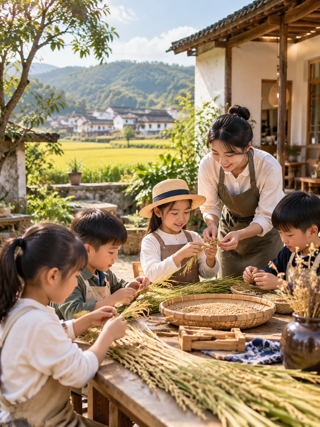 乡村小院,怎样变成课堂:导语