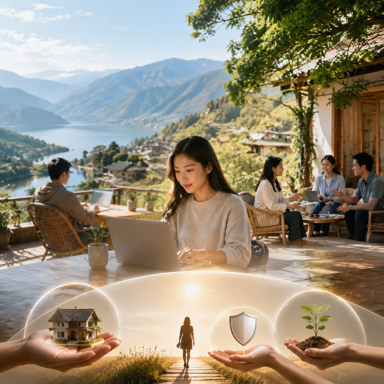 数字游民如何选一个能工作又能生活的旅居地:四、政策背景:政策开始把游民当"人才"