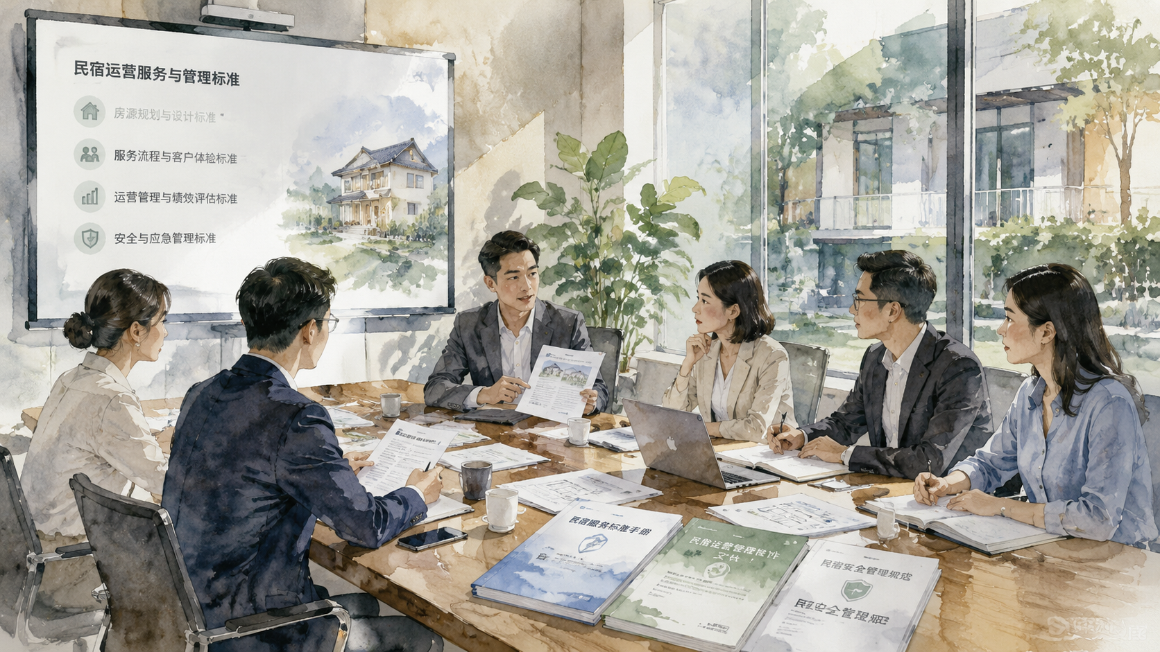 民宿标准评审组成员招募：组建多元化评审队伍 - AI配图
