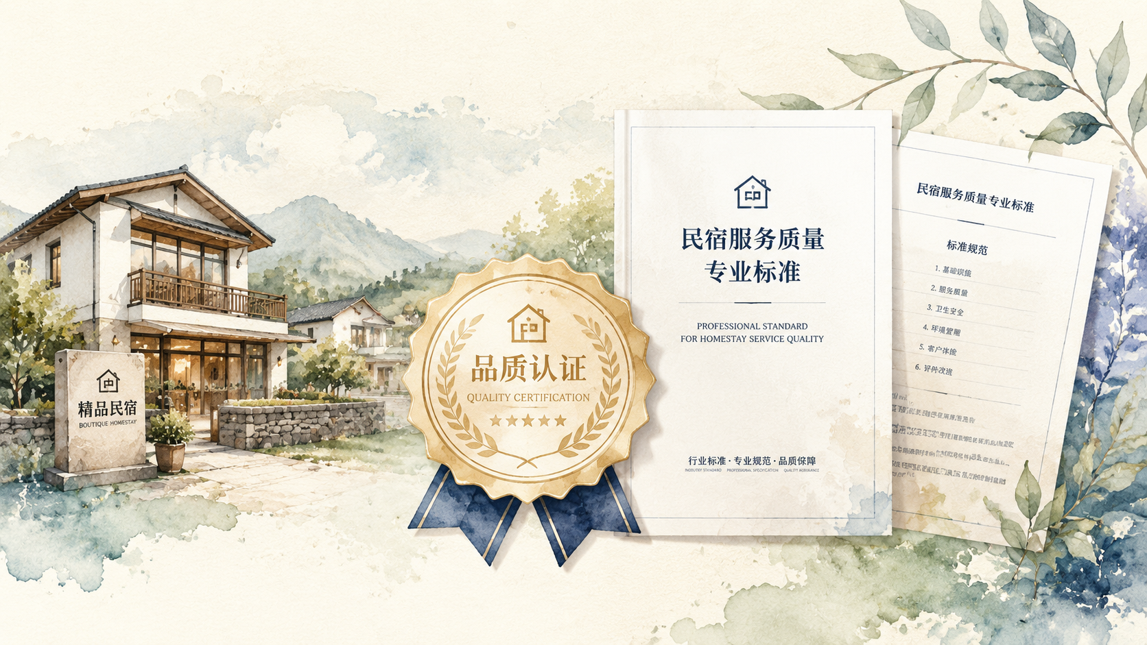 民宿团体标准的未来展望：构建中国民宿行业新生态 - AI配图