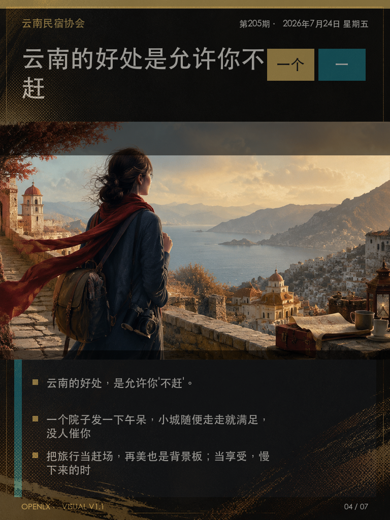让旅行,真的像旅行:云南的好处,是允许你'不赶'