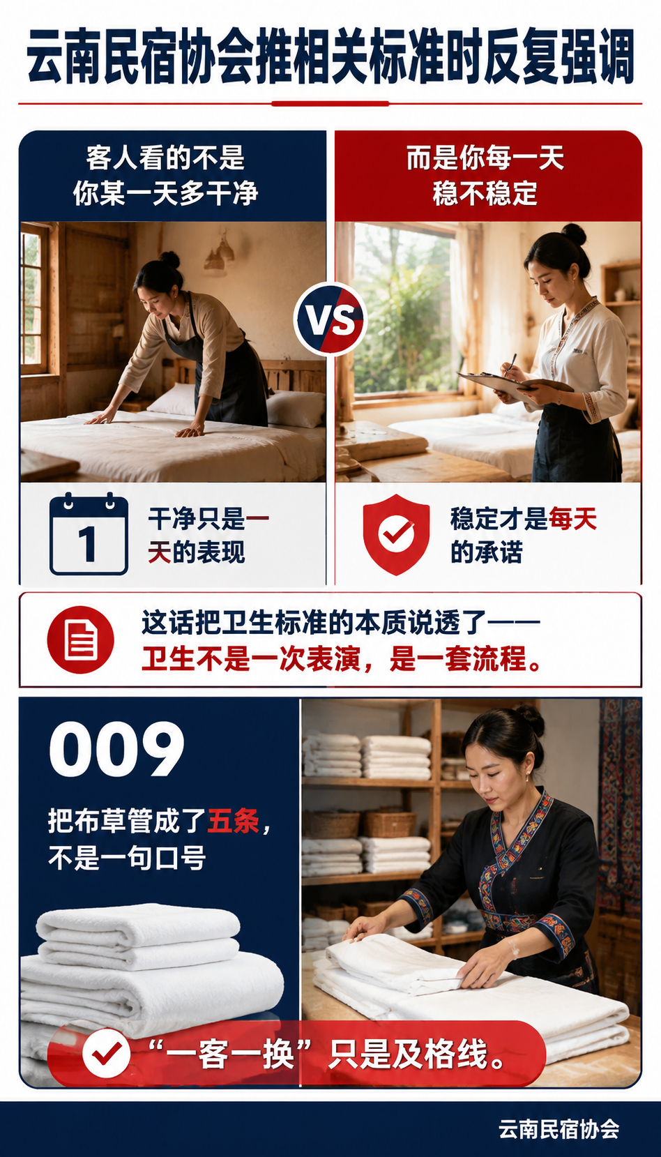 卫生与布草标准:为什么"一客一换"还不够:康养场景的特殊项:健康监测室、药品临时存放