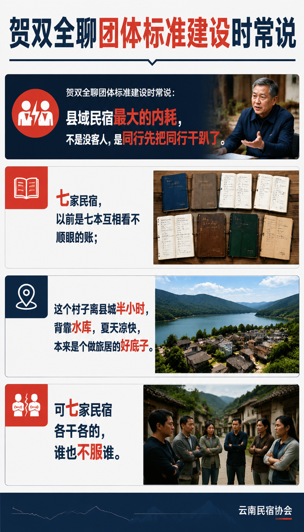 一个村 7 家民宿抱团:统一标准后整村入住率涨了 25%:25% 这个涨幅,得说清楚怎么来的