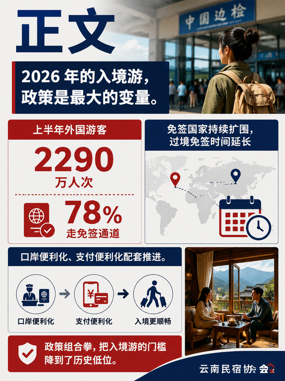 免签扩围、口岸便利:入境游政策红利,民宿怎么接?:正文