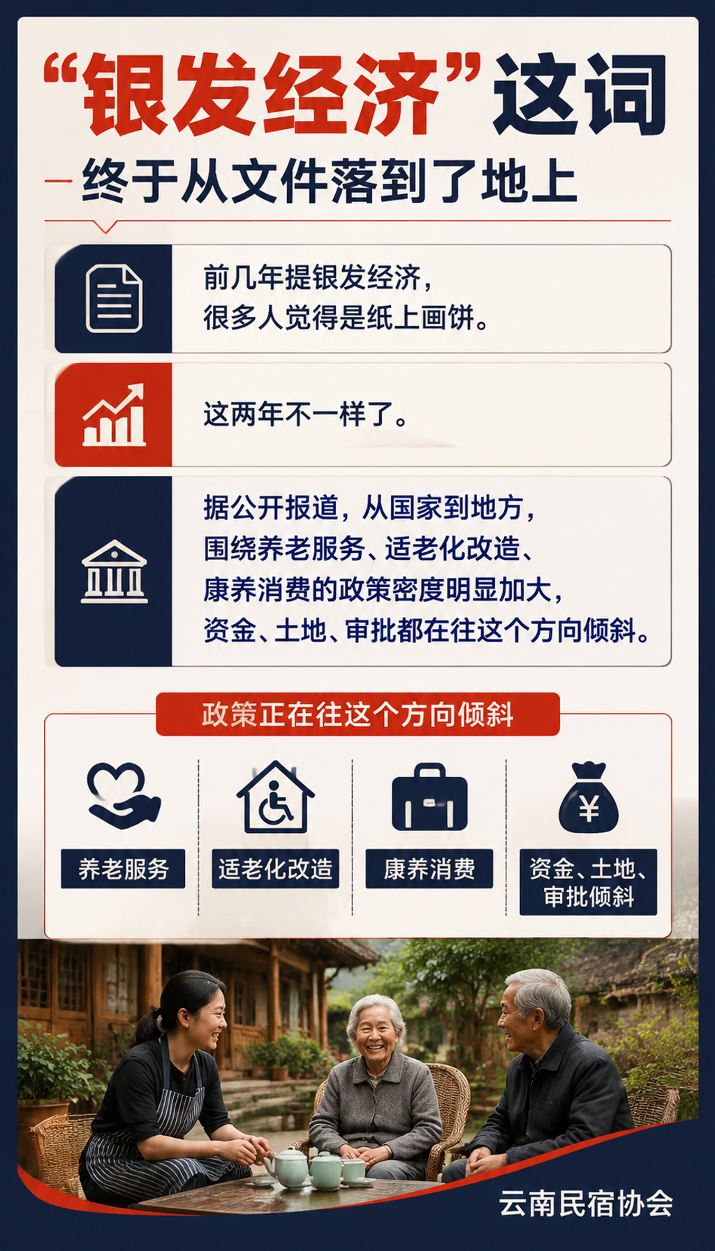 银发经济收官年:康养旅居站上政策风口:"银发经济"这词,终于从文件落到了地上