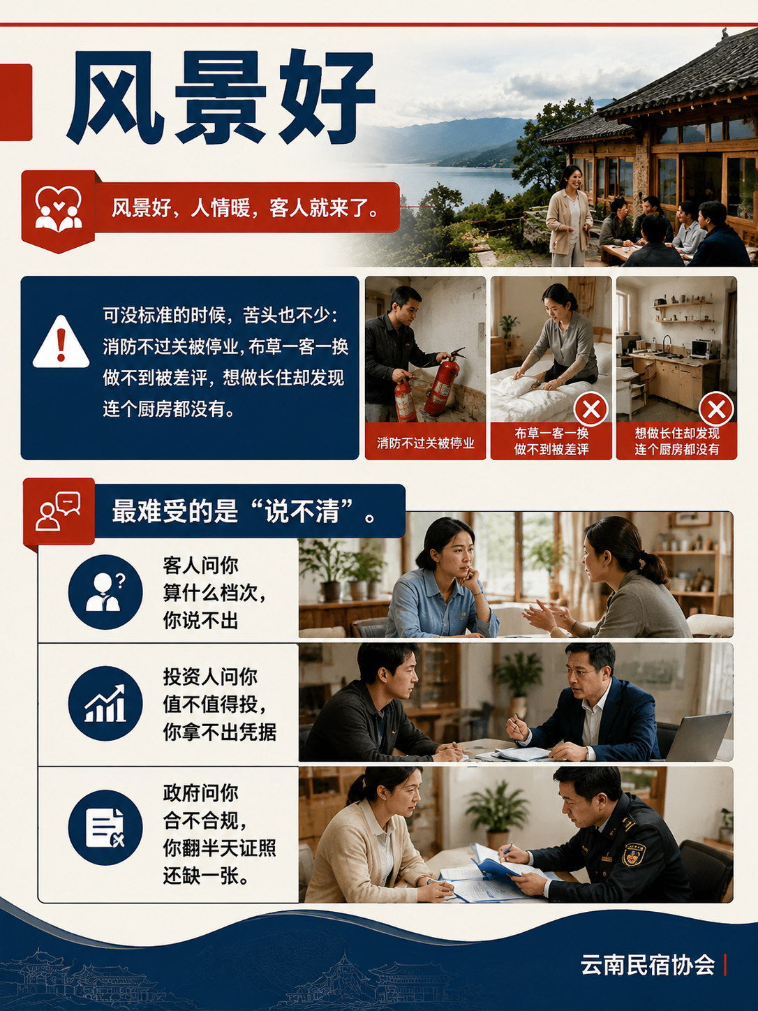 24 项标准齐发:云南民宿从"野蛮生长"到"有标可依":二、001 划定了品牌的硬边框:14 间、4 层、800 平