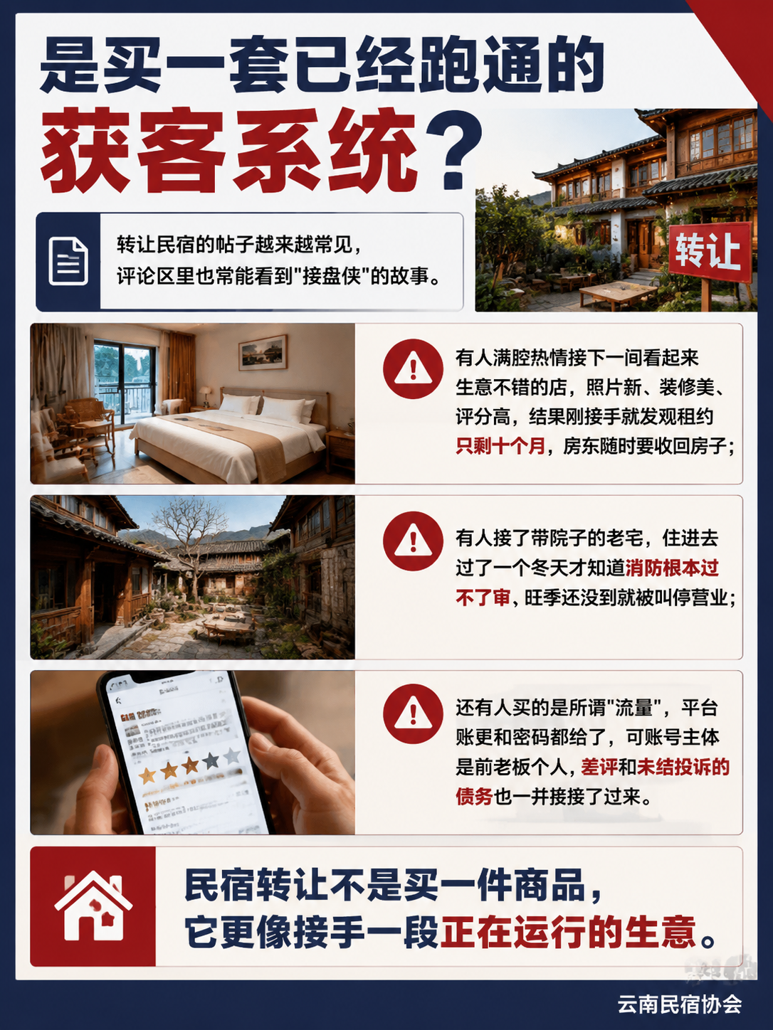 接盘一家民宿,你买的是房产、流量,还是一个填不满的坑?:敬畏风险比迷信情怀重要