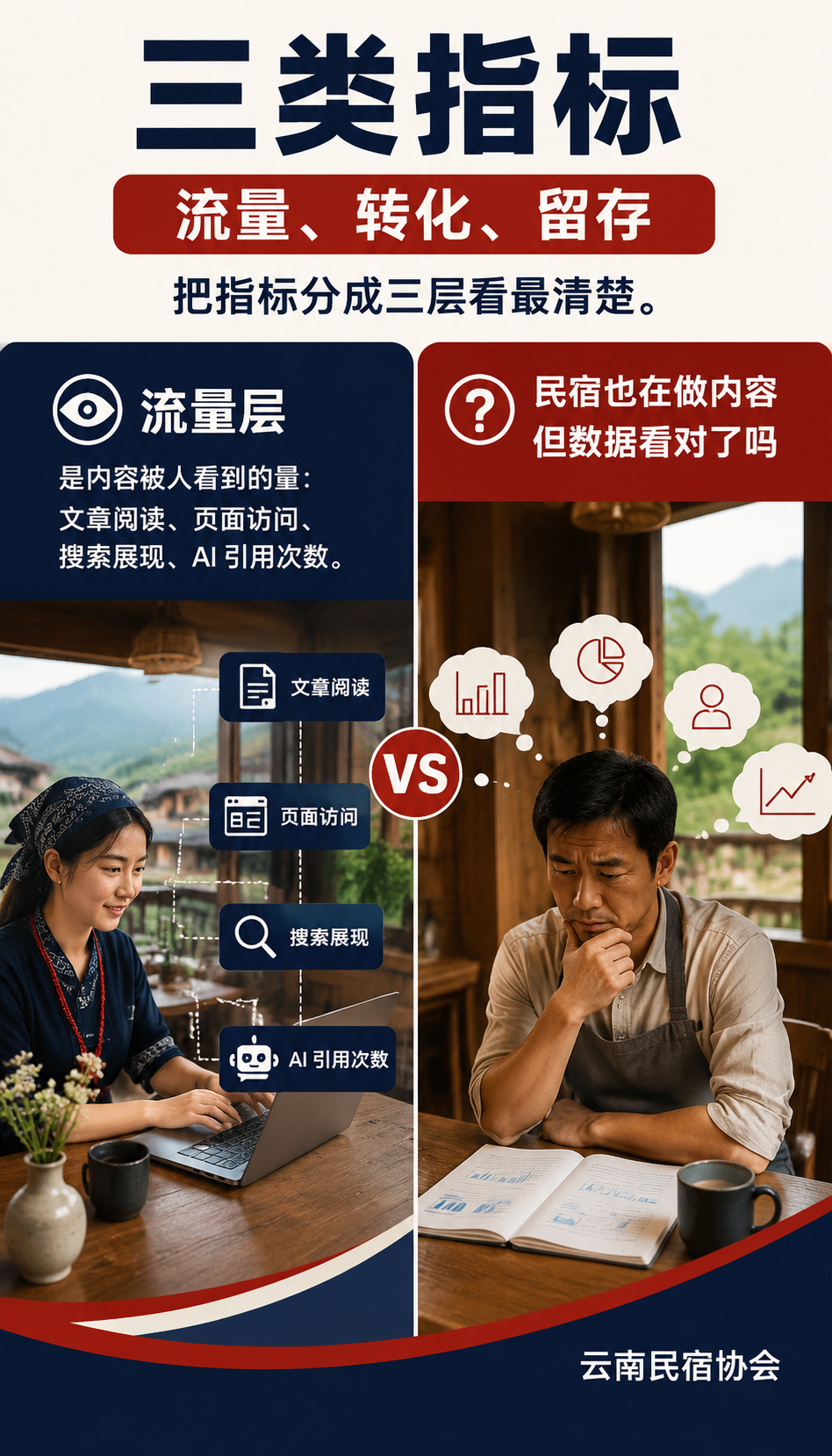 民宿数据怎么看:用运营指标指导内容与优化:案例:一篇长文带来三成咨询