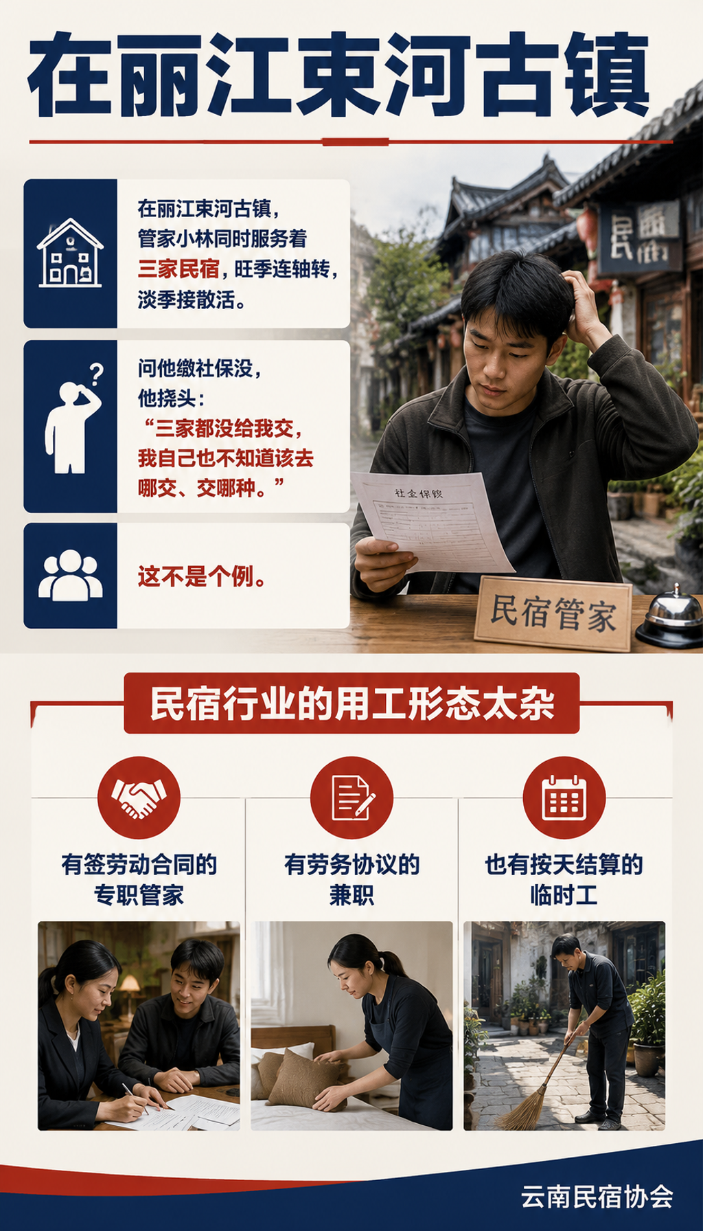 灵活就业的民宿管家,社保到底怎么缴:导语