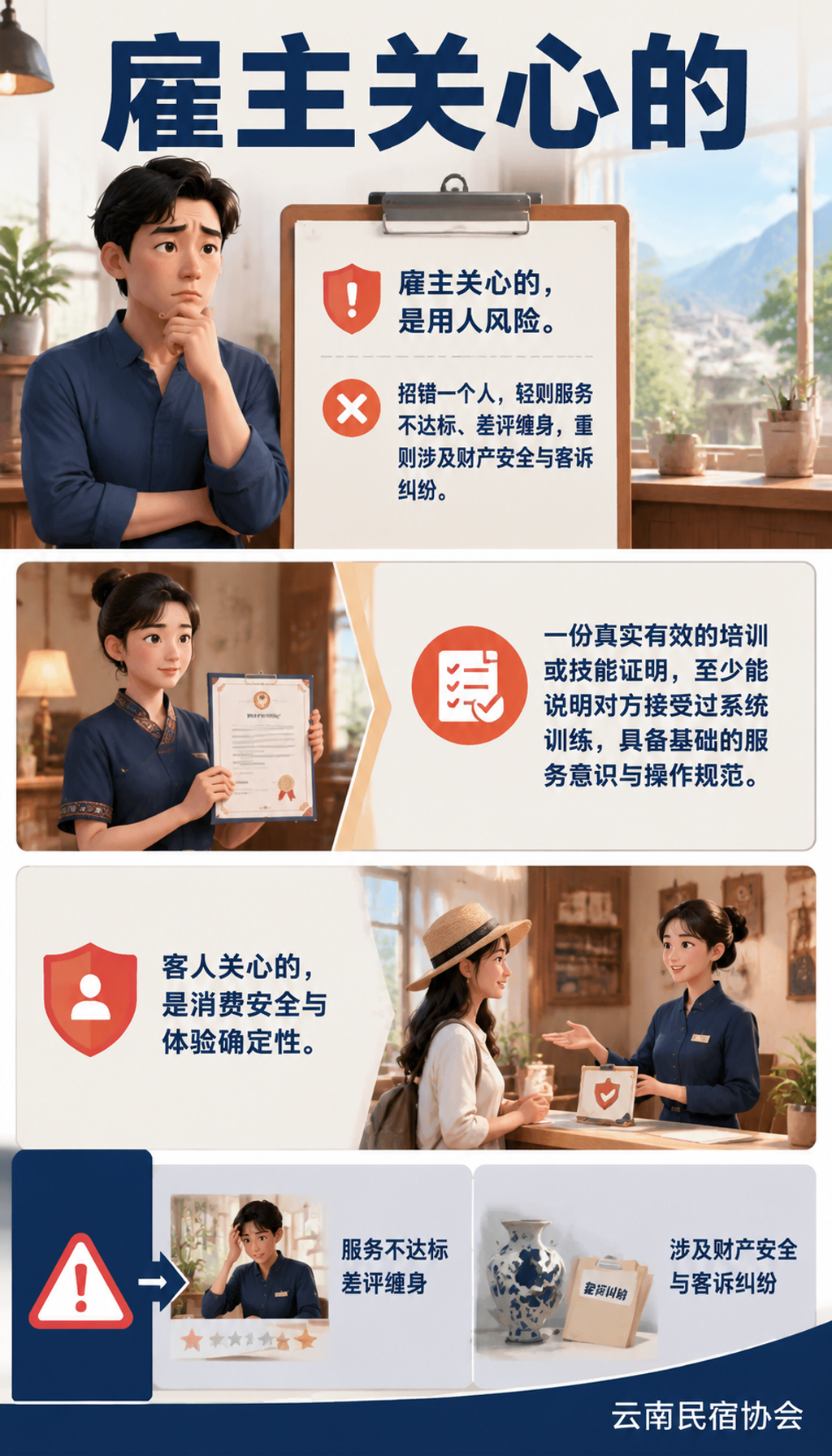 民宿管家证书怎么查、怎么验:一份给雇主和客人的核验操作指南:三、通用核验四步法:查、对、问、留痕