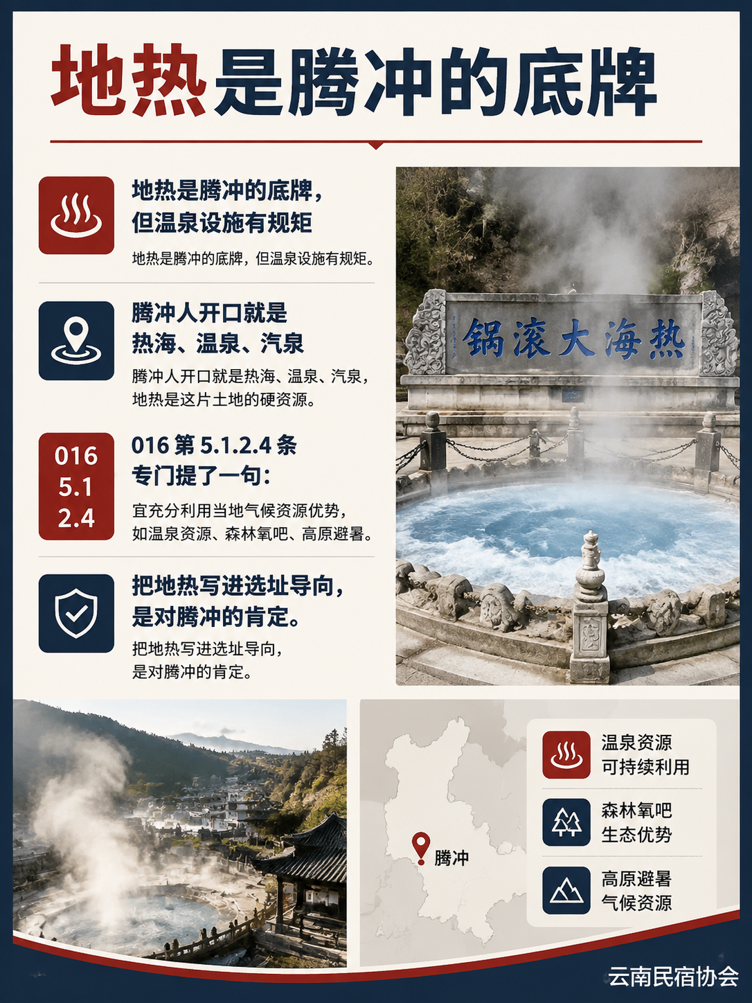 腾冲温泉康养带如何本地化:地热资源、疗休养客群与服务衔接边界:地热是腾冲的底牌,但温泉设施有规矩