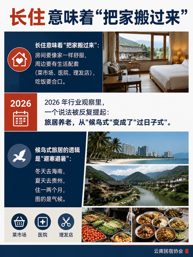 "换个地方过日子":旅居养老热潮下,民宿怎么接住银发长住客?:五、一个银发长住客在基地的一天