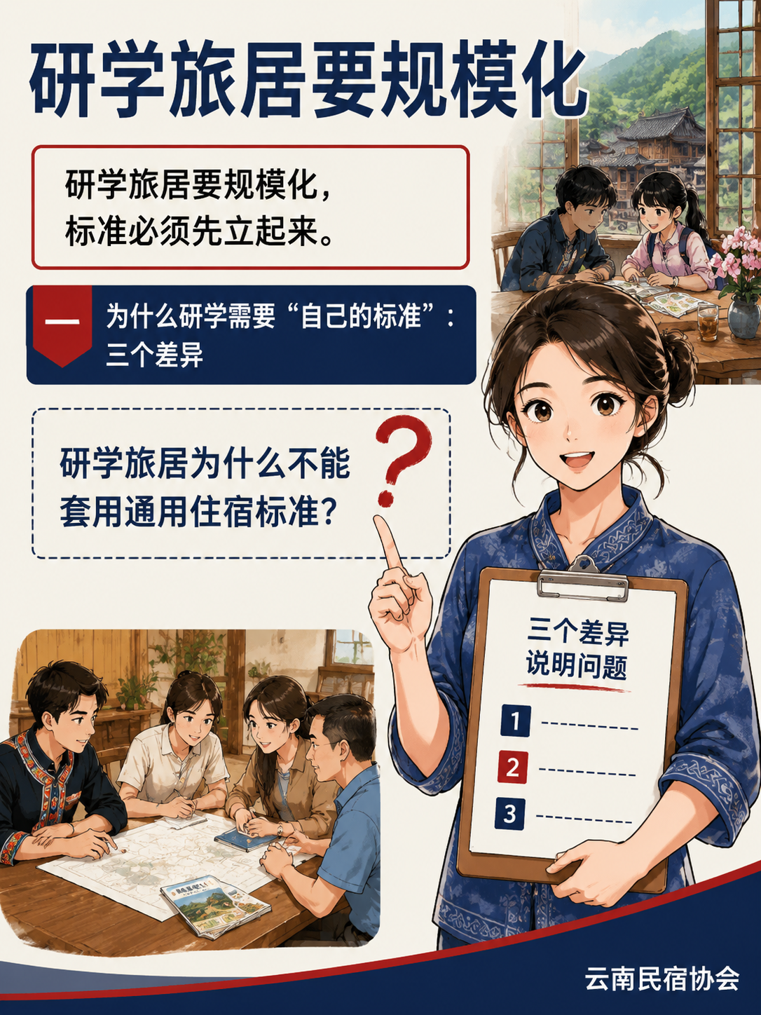 研学旅居的标准怎么立：亲子客群的服务标尺：二、五个维度：研学旅居标准的骨架