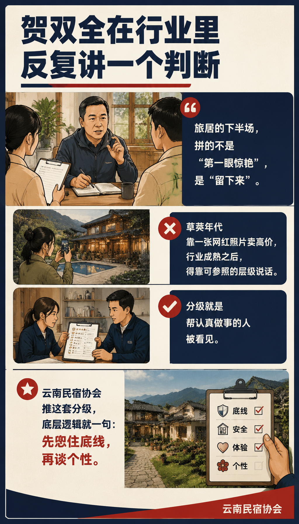 民宿分级标准解读:你的店算"基础级"还是"优品级"?:017 康养基地:连续住满 7 天才算"基地"