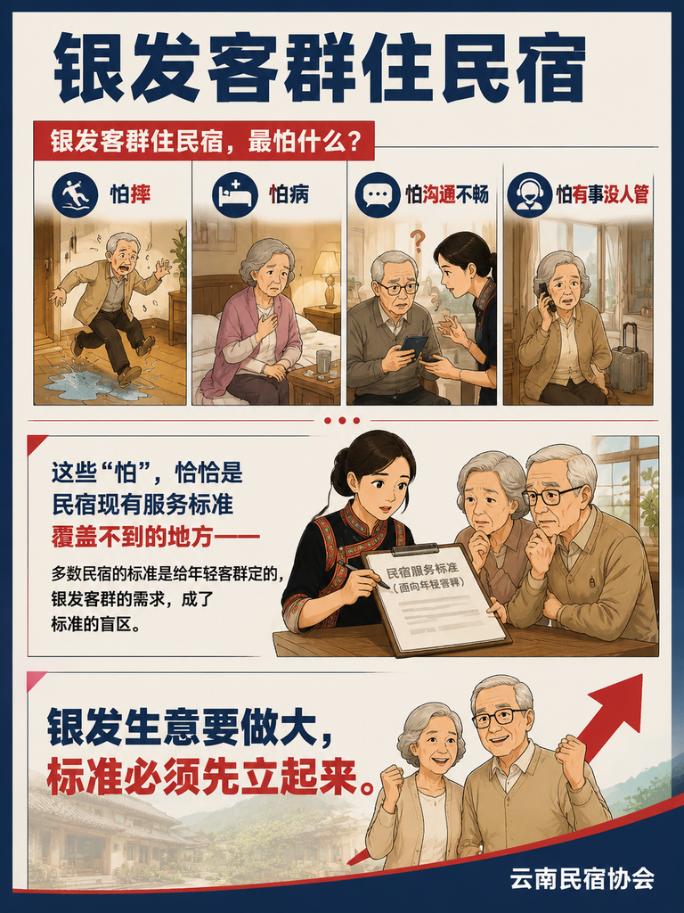银发客群住民宿，标准该怎么定：从"适老化"到"友好化"的服务标尺：七、认证与申报路径：标准怎么变现
