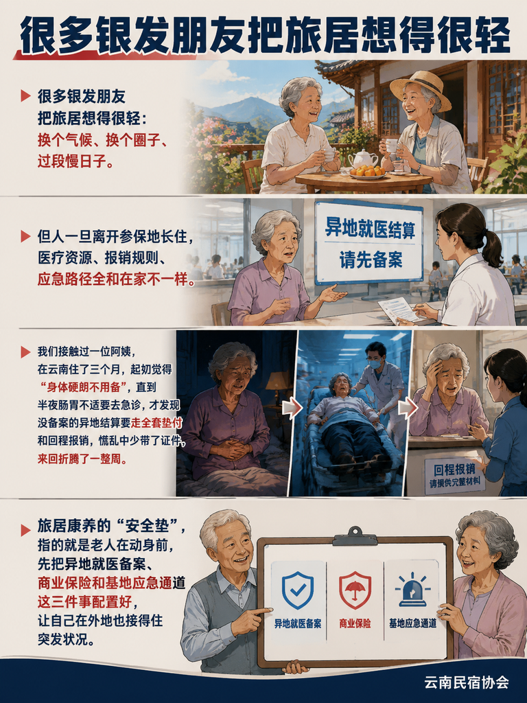 异地就医备案与旅居保险:银发长住的底线配置:常见问题