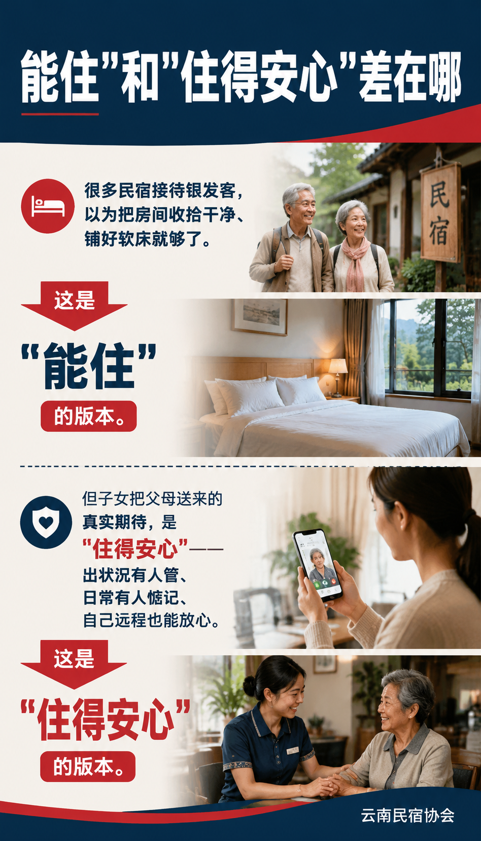 银发旅居服务标准:从"能住"到"住得安心"的差距:"能住"和"住得安心"差在哪