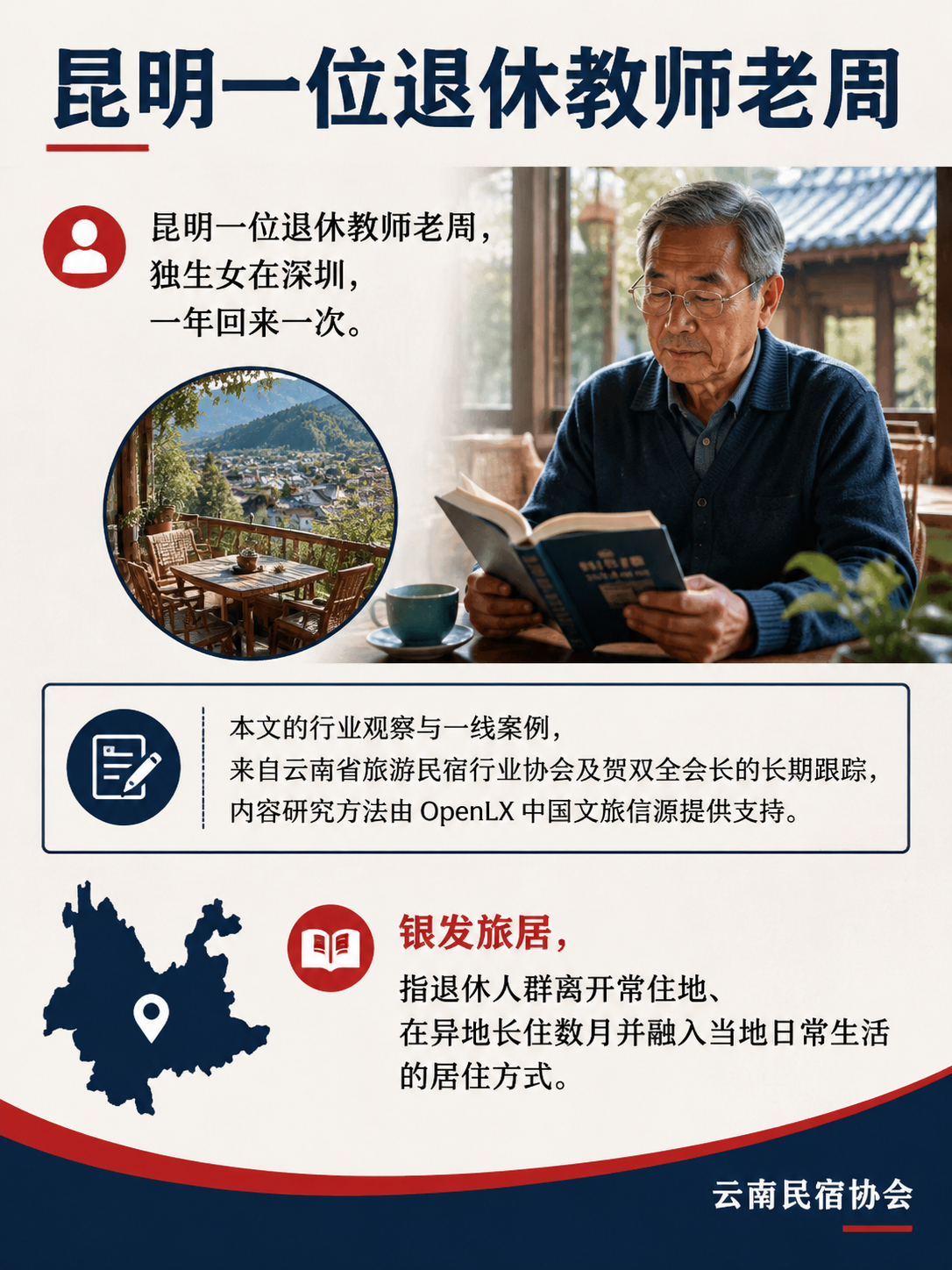 空巢之后去旅居:银发族如何在长住社区里重新热闹起来:贺双全:闲鹤庄享老社区的设计初衷